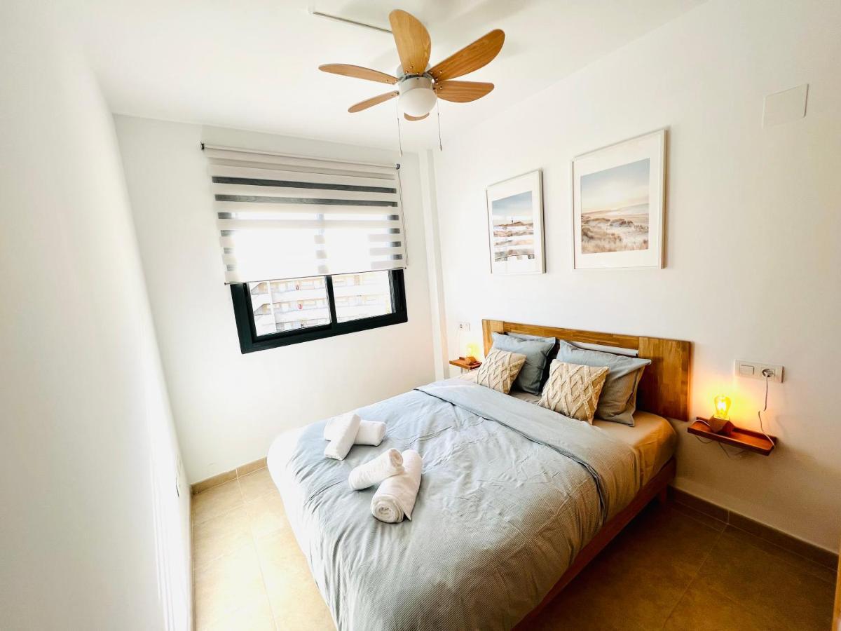 Apartamento Con Piscina Y Jardin Fantastico Cala Sirenas - Nuevo Miami Playa ภายนอก รูปภาพ